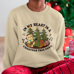 In My Heart Is A Christmas Tree Farm Taylor Swift Lyrics Design