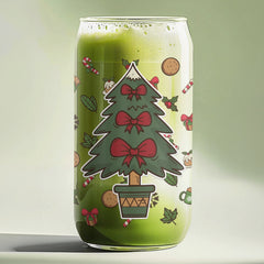 Cute Christmas Tree Festive Libby Wrap Design