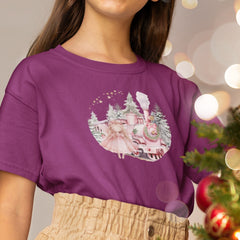 Snowy Fairy Train Express Festive Christmas Design