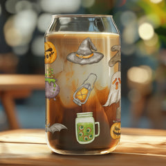 Halloween Watercolour Cartoon Spooky Season Libby Wrap Design