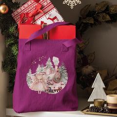 Snowy Fairy Train Express Festive Christmas Design
