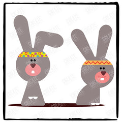 Hey Duggee Rabbits Design