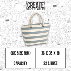 Nautical Beach Bag - WM680