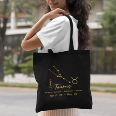 Taurus Star Sign Gold Pattern Design