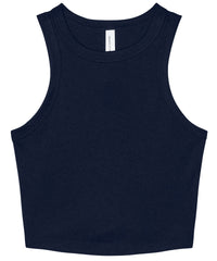 BE140 - Women's Micro Rib Racer Tank Top