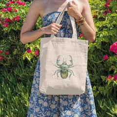 Pretty Nature Green Bug Pattern Design