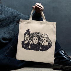 Hocus Pocus Sanderson Sisters Lino Cut Sketch Halloween Design