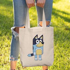 BLUEY Dad Bandit Standing Happy Blue Kids TV Design