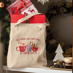Christmas More Coffee Pattern Design