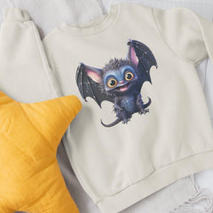 Black Gargoyle Bat Monster Kids Halloween Character Design