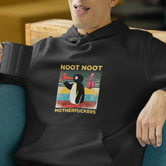Noot Noot Pingu Penguin Funny Novelty T-Shirt For Men - Send Noots Graphic Tee, 100% Cotton