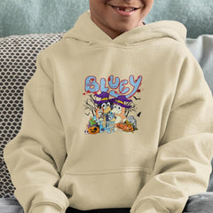 BLUEY Halloween Sign Characters Design