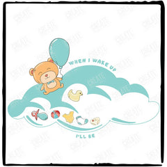 When I Wake Up I'll Be... Bear Pattern Design