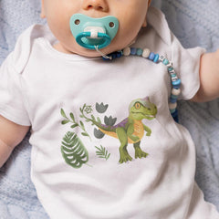 Dinosaur Dinos Trex Leaf Kids Baby Pattern Design