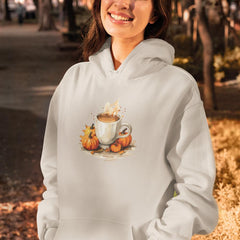 Halloween Coffee Pumpkins Spice Pattern Design