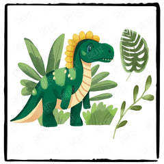 Dinosaur Dinos Rex Cute Kids Baby Pattern Design