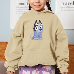 BLUEY Socks Cousin Blue Heeler Kids TV Design