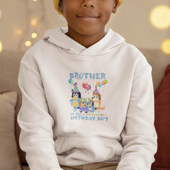 BLUEY Family Brother Of The Bday Boy Blue Kids TV Design