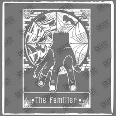 Wednesday Addams The Familiar Thing Hand Design