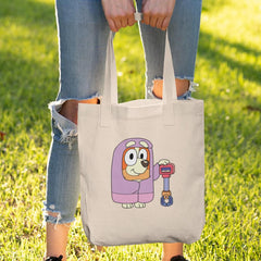 BLUEY Granny Janet Smiling Blue Kids TV Design