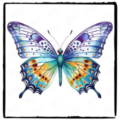 Beautiful Fairycore Butterfly Pattern Design
