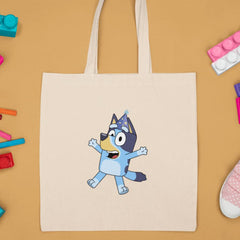 Birthday Happy Bluey Jumping Bday Design