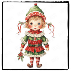 Christmas Elf Pattern Design