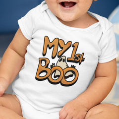 My First Boo Cute Kids Ghost Halloween Design