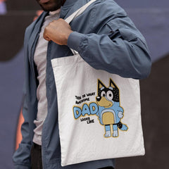 BLUEY Bandit Awesome Dad Kids TV Design