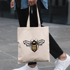 Bee Geometric Bumblebee Pattern Design