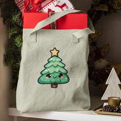Cute Smiling Christmas Tree Kids Christmas Character Design