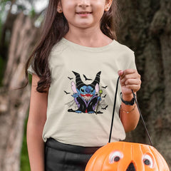 Halloween Stitch Malificent Sleeping Beauty Kids Cartoon Design