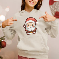 Cute Santa Smiling Kids Christmas Character Design