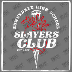 Sunnydale High School Buffy Vampire Slayer Halloween Design