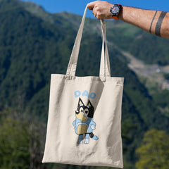 BLUEY Bandit Dad Blue Kids TV Design