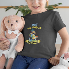 BLUEY My Dad Is The Best Blue Kids TV Design