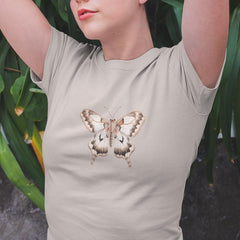 Beautiful White Moth Pattern Design