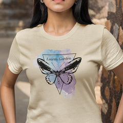 Garden Name Perosnalised Butterfly Pattern Design