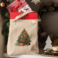 Christmas Tree Merry Xmas Pattern Design