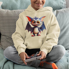 Cute Blue Bat Boy Monster Kids Halloween Character Design