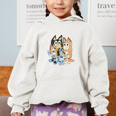 BLUEY Family Hug Happy Blue Kids TV Design