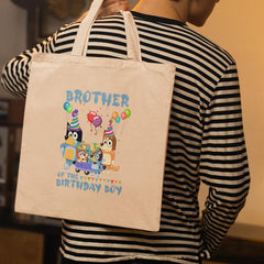 BLUEY Family Brother Of The Bday Boy Blue Kids TV Design
