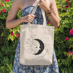 Live By The Sun Love By The Moon Text Quote Affirmation Design