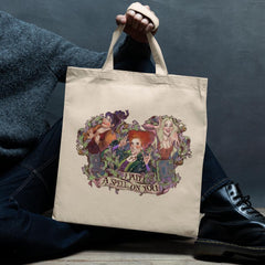 Hocus Pocus Sanderson Sisters I Put a Spell on You Vintage Halloween Design
