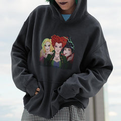 Hocus Pocus Sister Witches Anime Style Halloween Design