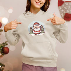 Cute Snowy Santa Claus Kids Christmas Character Design