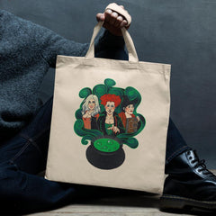 Hocus Pocus Sister Witches Green Cauldron Design
