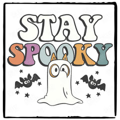 BLUEY Halloween Stay Spooky Ghost Design