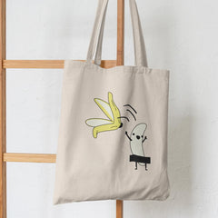 Banana Peel Naked Funny Pattern Design