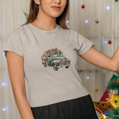 Christmas Car Aesthetic Pattern Design